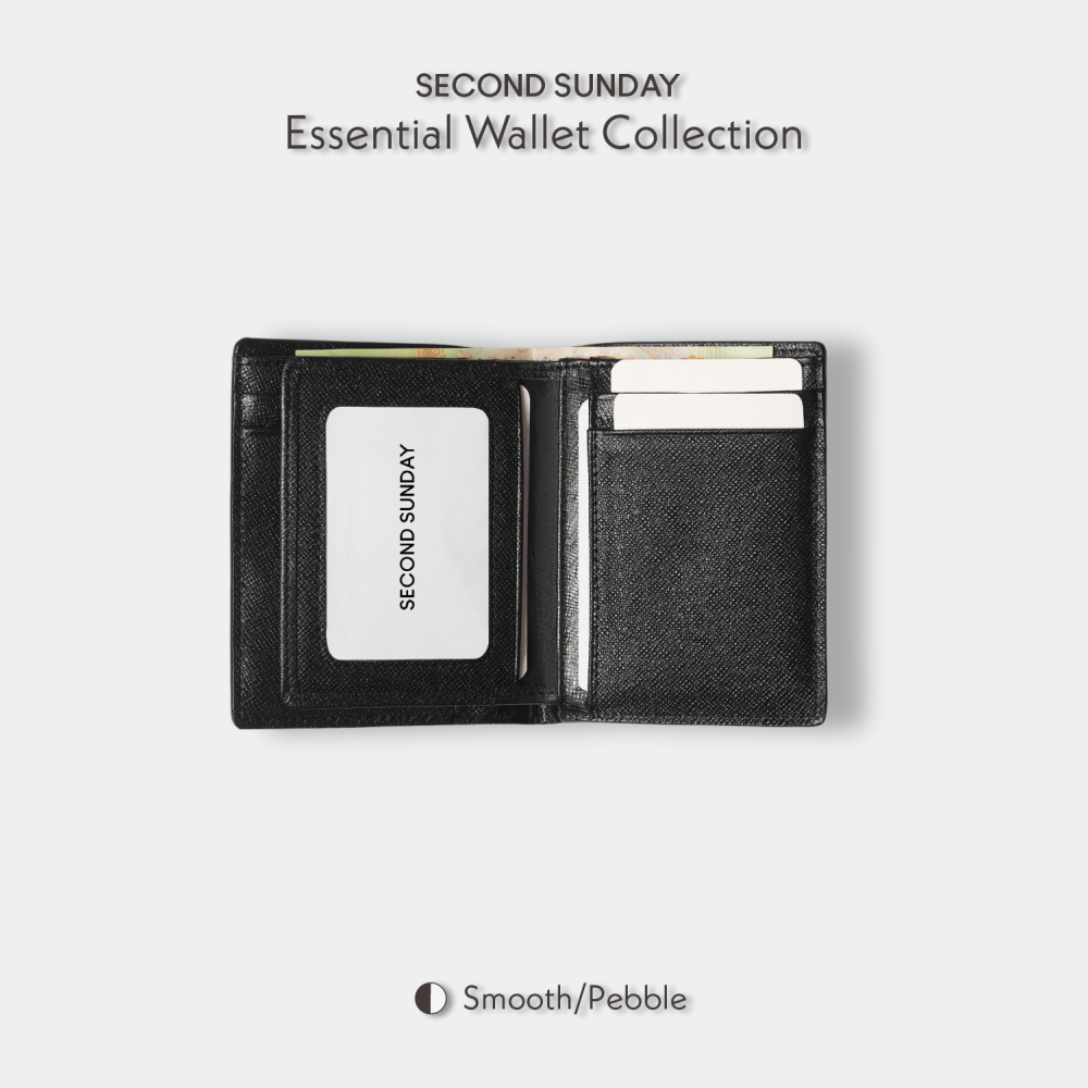 Ví gập da Second Sunday Essentials Leather Wallet SA05