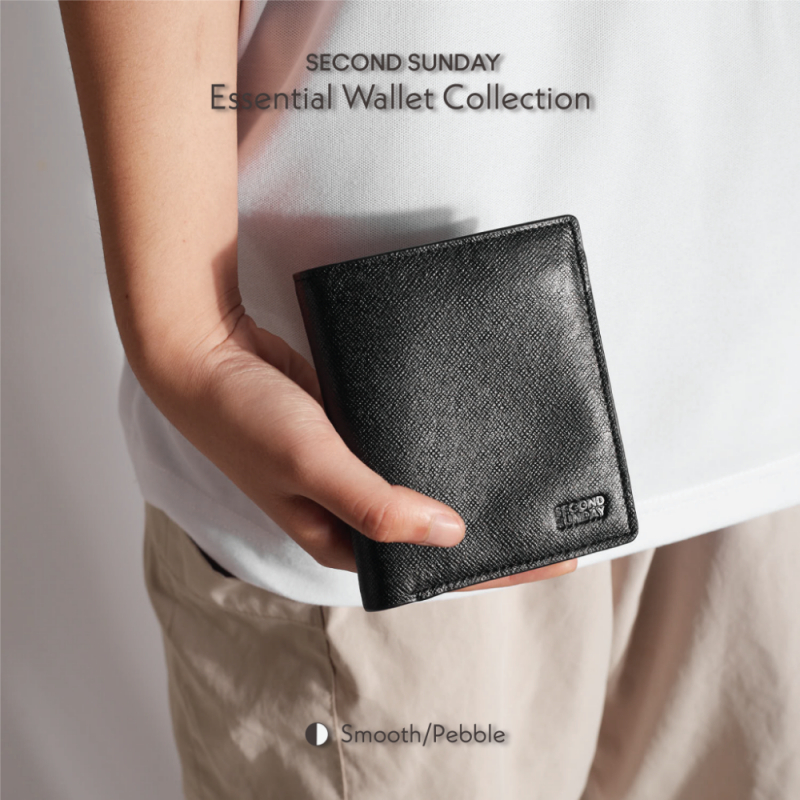 Ví gập da Second Sunday Essentials Leather Wallet SA05