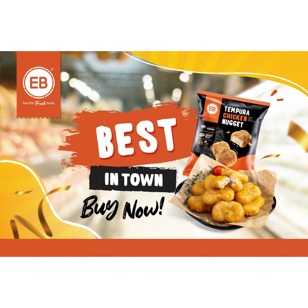 [SHIP HCM] Gà popcorn tomyum, gà nugget EB 380g