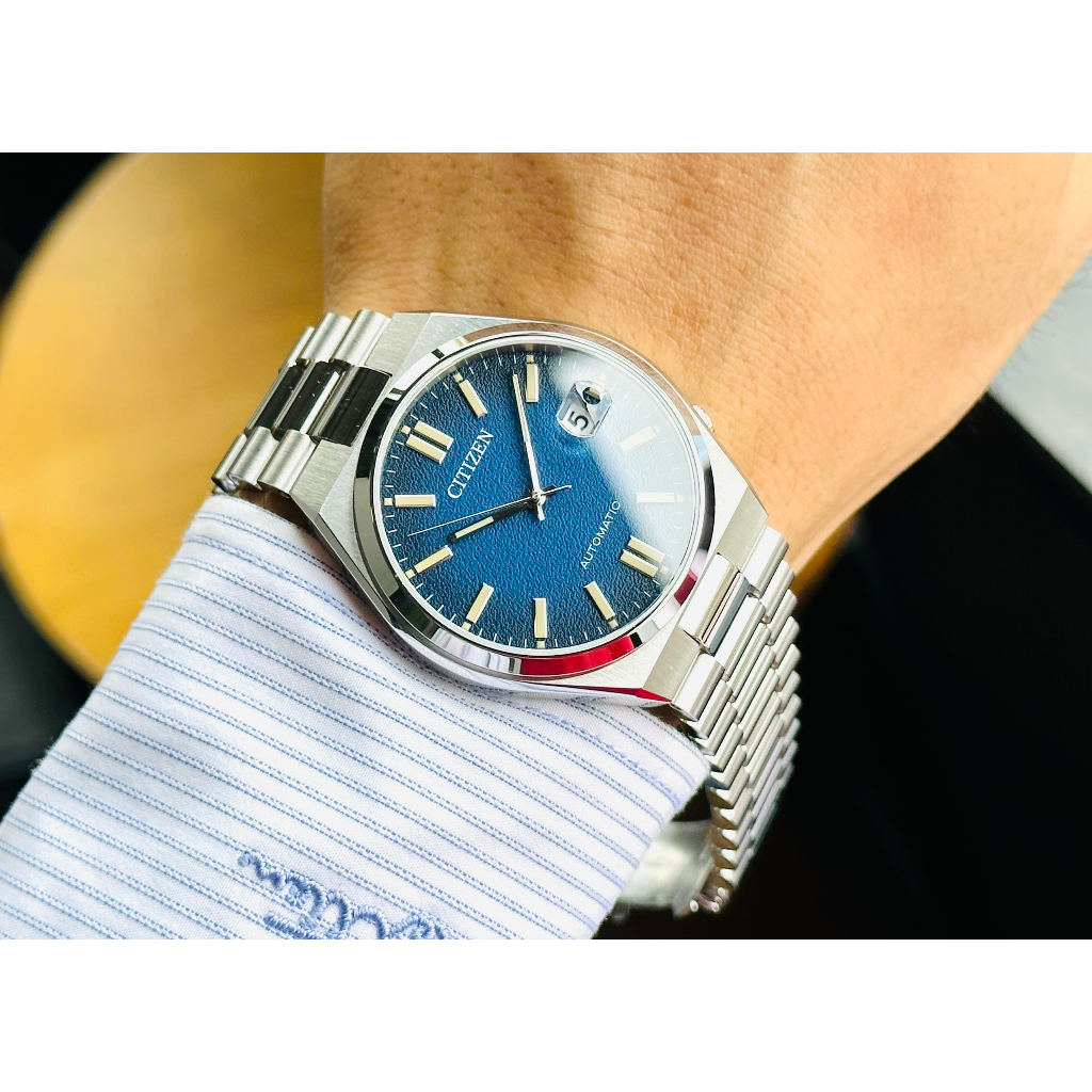 Đồng Hồ Nam CITIZEN Automatic NJ0151-88L Chính Hãng Tặng Dây Da Cao Cấp