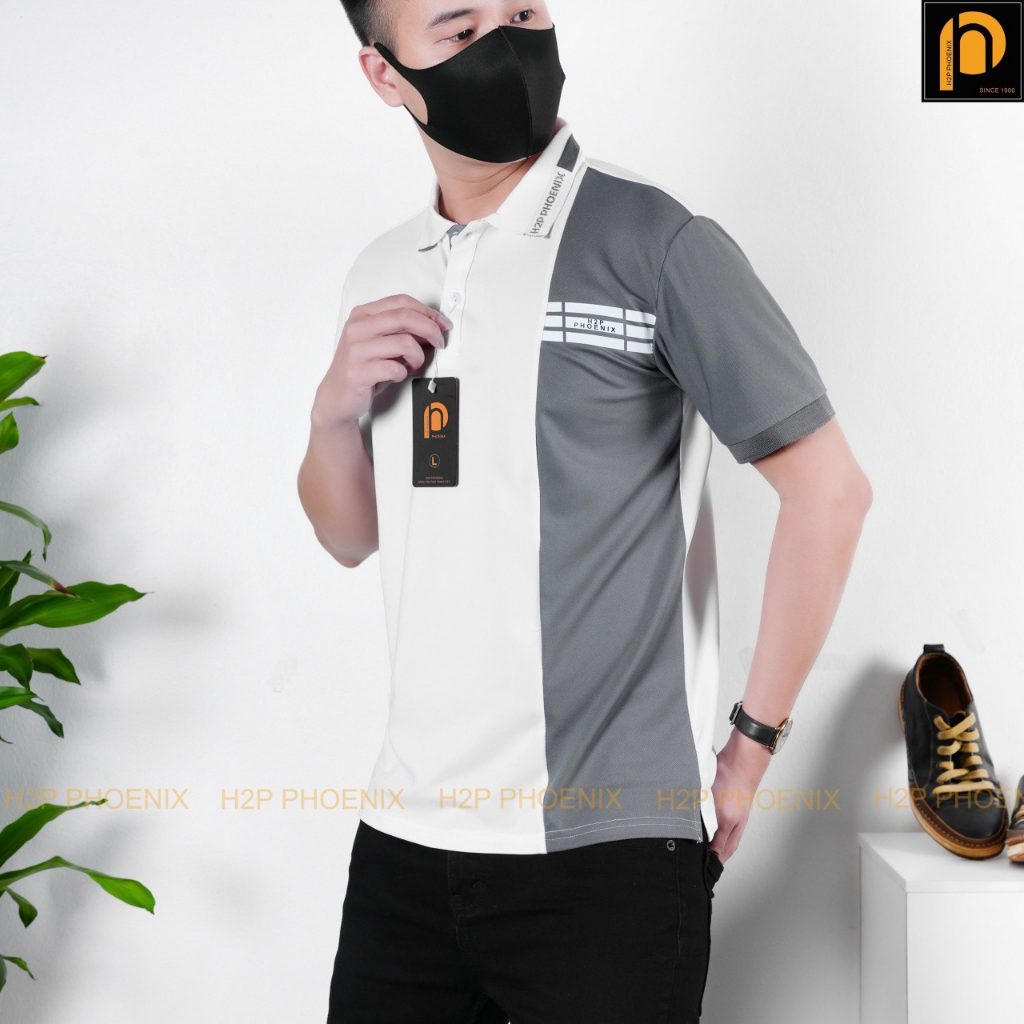 Áo thun polo nam cao cấp phối màu, cổ bẻ, vải cá sấu cực đẹp, thời trang size VNXK