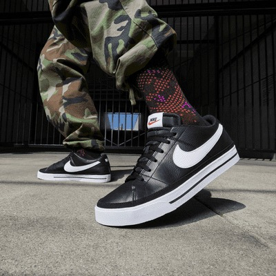 Giày Nike Court Legacy Black White - DH3162-001 - Đen