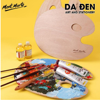 [DA ĐEN - QUẬN 3] Bảng pha màu Gỗ - Palette Mont Marte