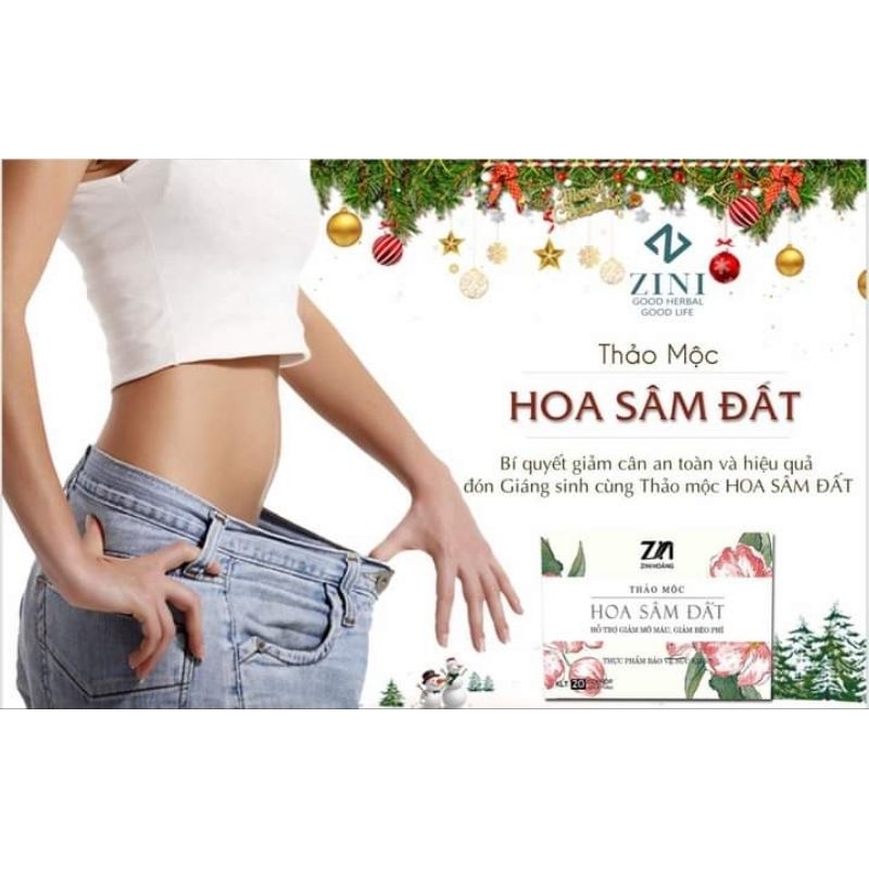 Trà giảm Cân Hoa Sâm Đất loại thường (cam kết chính hãng)