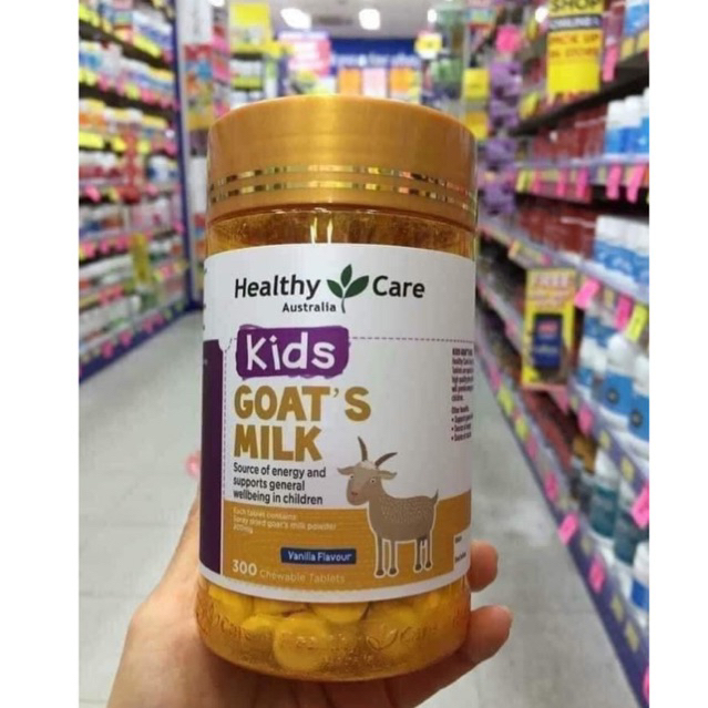 KẸO SỮA DÊ Goat's milk Healthy care - hộp 300 viên