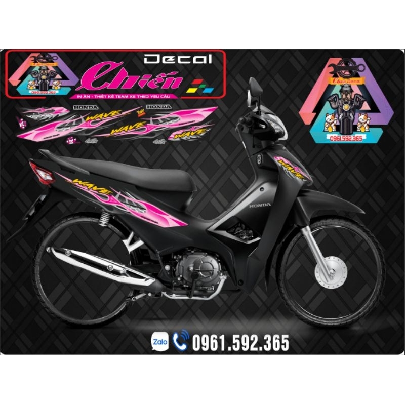 team rời wave 110 100 50cc