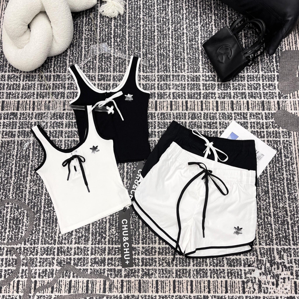 Sét bộ thể thao das đùi sát nách đan dây ngực DN55