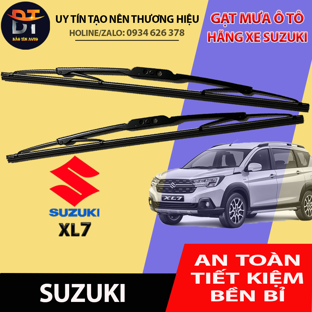 Cần gạt mưa khung xương, chổi gạt mưa xe gạt kính xe oto, thanh gạt nước mưa suzuki Xl7