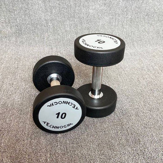Cặp tạ tay thép bọc cao su Technogym 10kg
