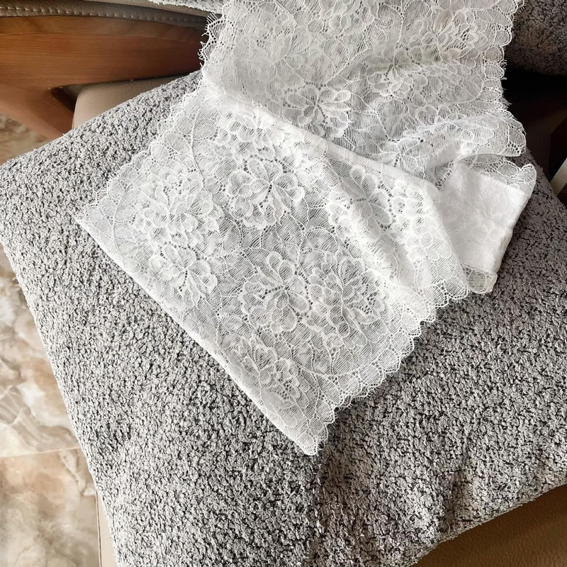 Set Đồ Nội Y Ren trắng - Bra Corset ren có mút, gọng nâng đẩy