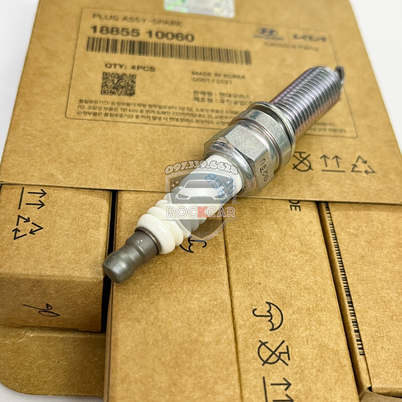 Bugi Hyundai Mobis NGK LKR6D nhập khẩu chính hãng, dùng cho xe Hyundai & Kia i10 i20 i30 Morning Carens ...