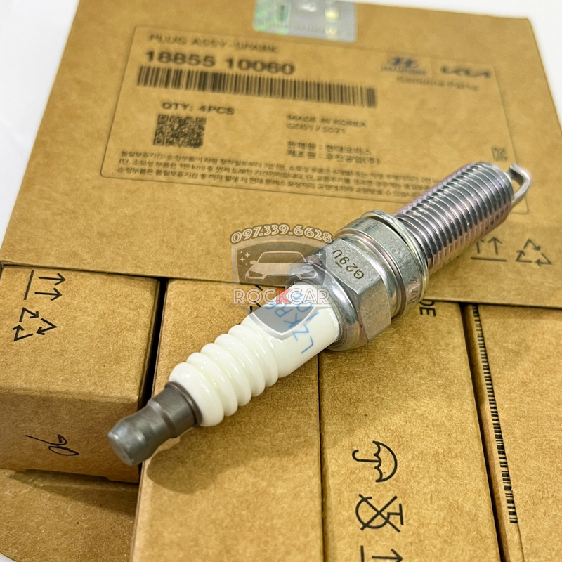 Bugi Hyundai Mobis NGK LKR6D nhập khẩu chính hãng, dùng cho xe Hyundai & Kia i10 i20 i30 Morning Carens ...