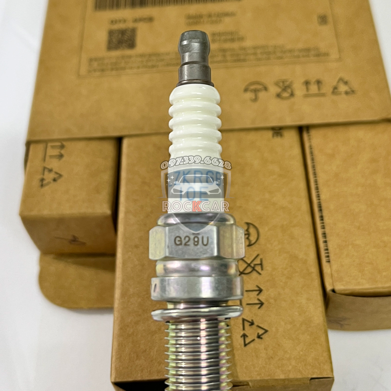 Bugi Hyundai Mobis NGK LKR6D nhập khẩu chính hãng, dùng cho xe Hyundai & Kia i10 i20 i30 Morning Carens ...