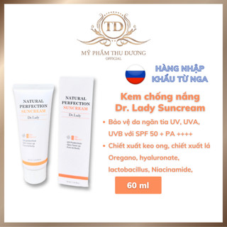 Kem chống nắng Dr. Lady Suncream 60ml nâng tone, kiềm dầu - Thu Dương Official