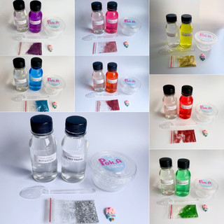 Kit DIY làm clear slime - slime trong suốt