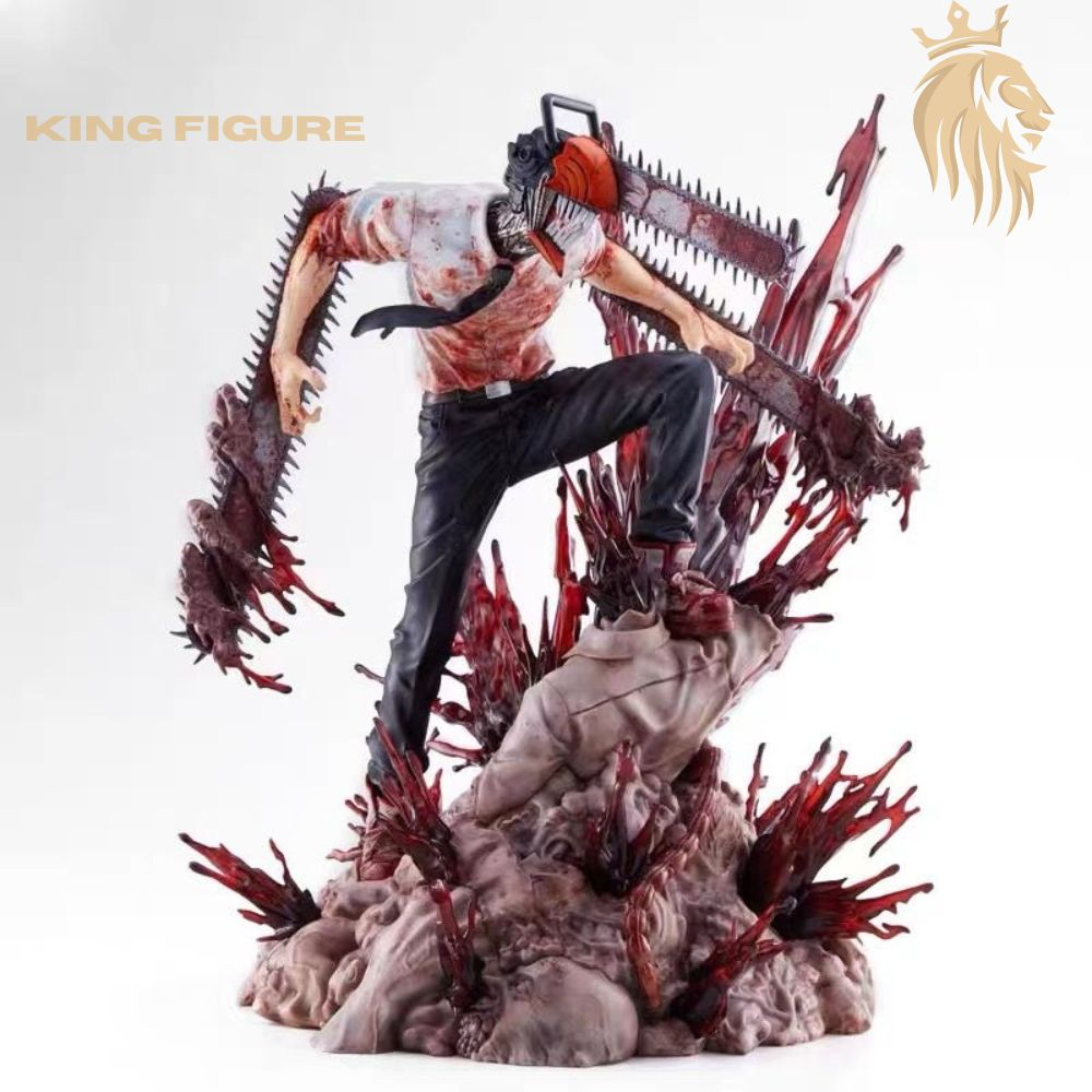 27cm Mô hình Denji Chainsaw Man Battle ver King Figure