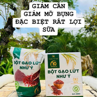 Bột gạo lức tách béo giảm cân lợi sữa như ý ny