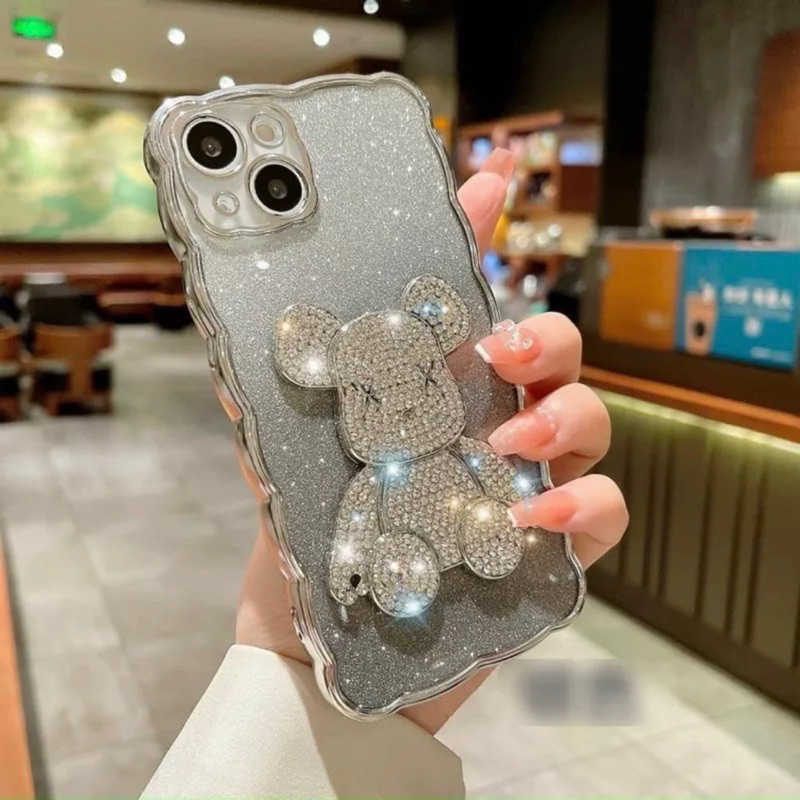 Ốp mây gấu đá iPhone 6plus / 7plus / X / Xsmax /11 / 11promax / 12 / 12pro / 12promax / 13 / 13pro / 13promax / 14promax