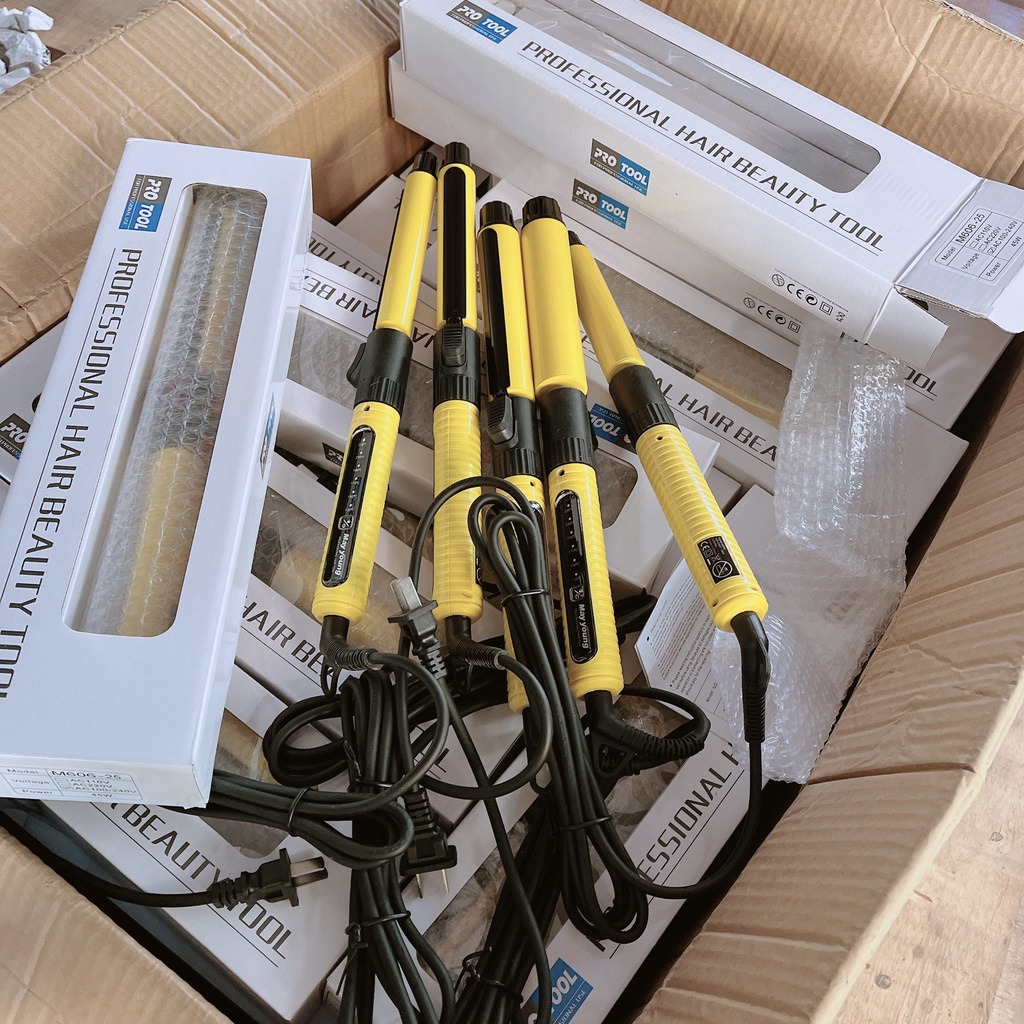 Máy uốn tóc May Young Vàng Cảm Ứng Bride Care