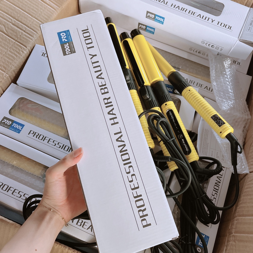 Máy uốn tóc May Young Vàng Cảm Ứng Bride Care