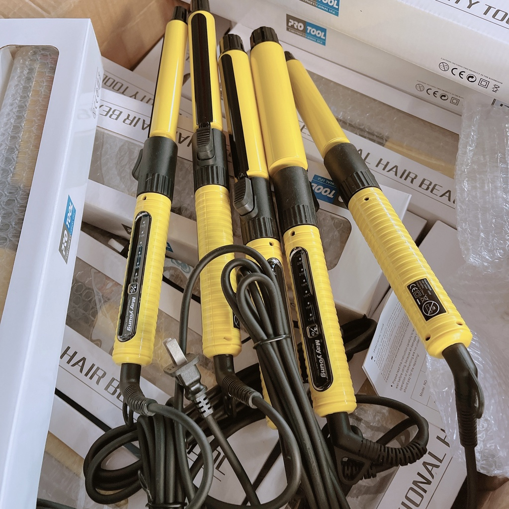 Máy uốn tóc May Young Vàng Cảm Ứng Bride Care