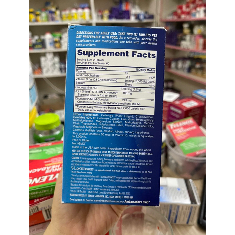 Thanh lý osteo bi flex 120 viên date 2024