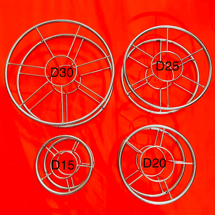Guồng Inox Cuốn Dây Diều +D15 - D20 - D25 - D30 Hàn Cực Chắc Chắn