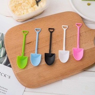 Combo 100 muỗng xẻng nhựa lấy kem, múc bột, mỹ phẩm