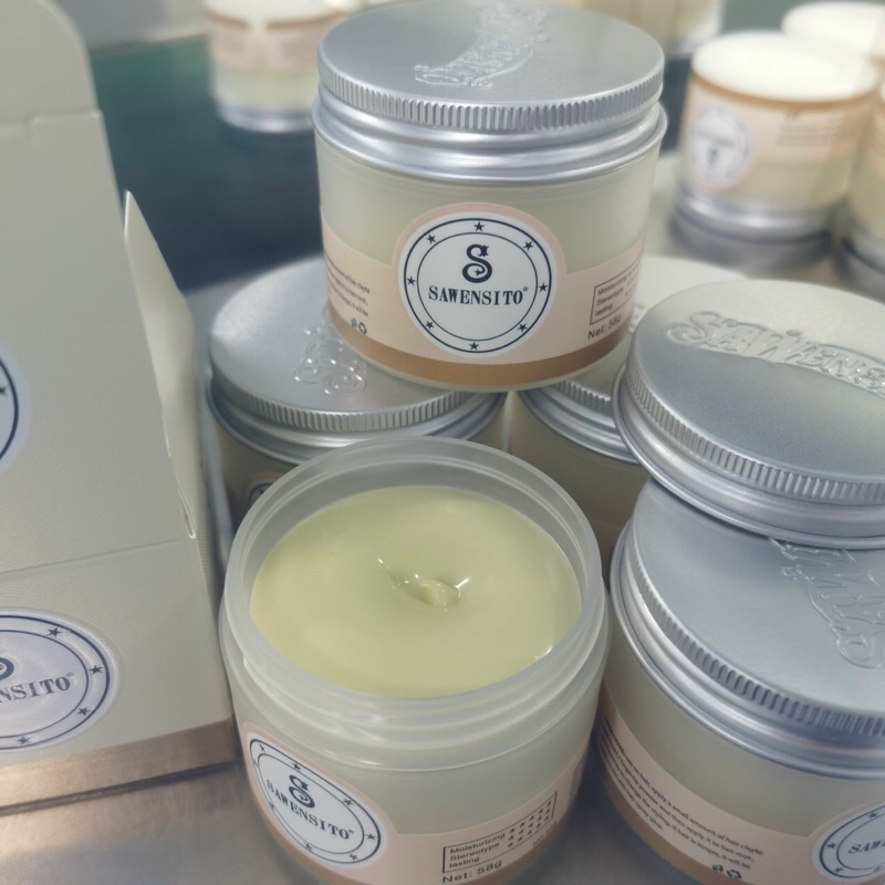 Sáp vuốt tóc nam Sawensito Clay siêu thơm giữ nếp Delacuna 58g