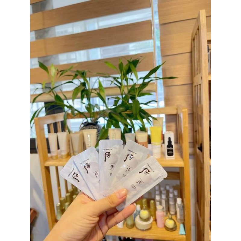 Tẩy da chết whoo trắng sample(set 30gói)
