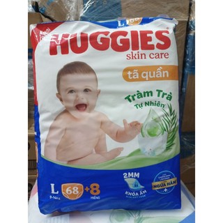 [Tràm Trà - SKIN CARE] Tã quần/Tã dán Huggies Dry Super Jumbo M74/L68/XL62/XXL56 mới