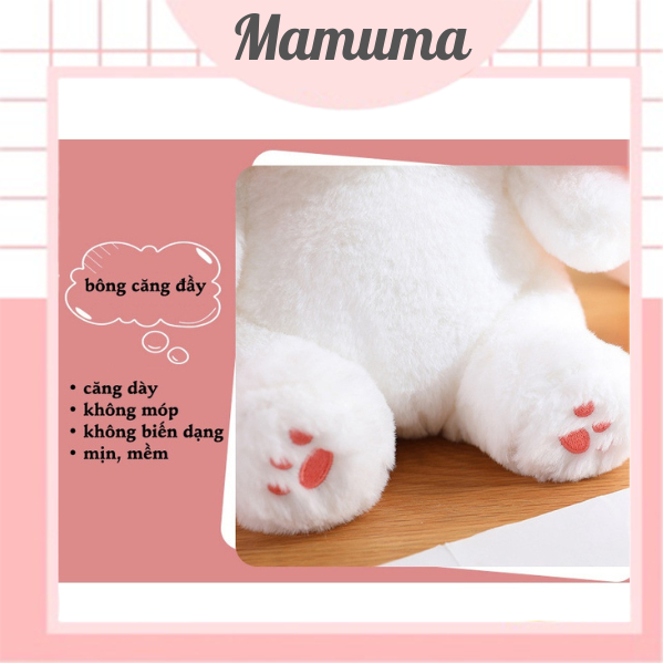 Gấu bông 2 trong 1 thỏ dâu thỏ cà rốt thú nhồi bông 2in1 bunny hoa quả trái cây tai úp dài siêu cute dễ thương đáng yêu