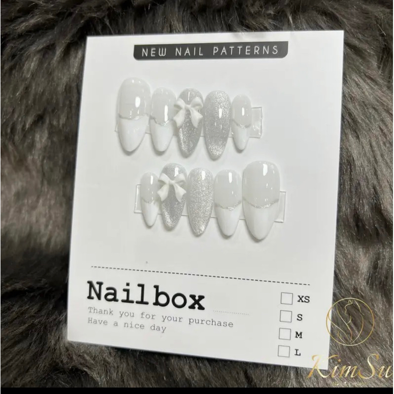 Móng up nailbox mắc mèo tráng gương