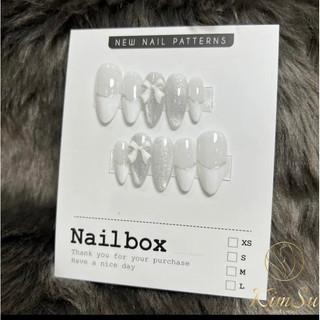 Móng up nailbox mắc mèo tráng gương