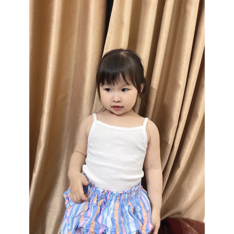 combo 2Áo 2 dây bé gái xuất nhật petita bateau 100% vnxk.