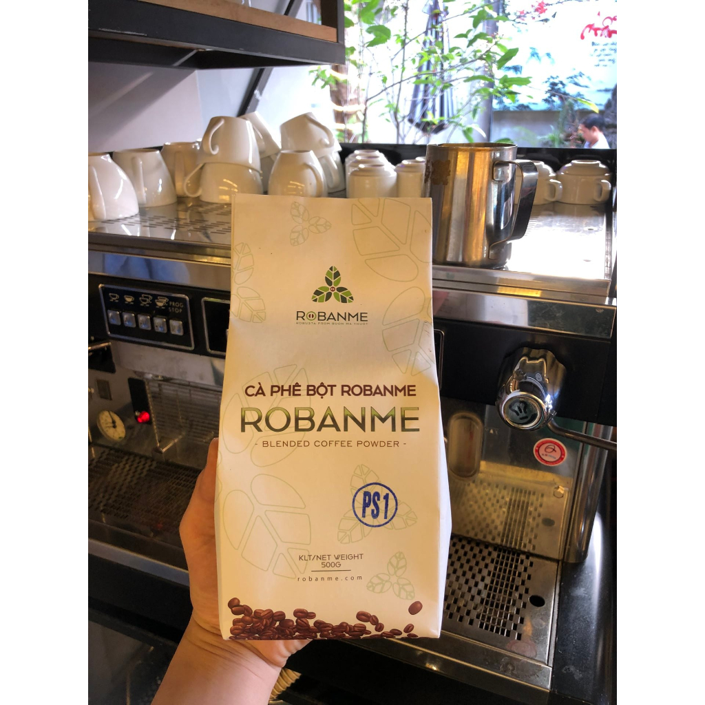 Cà Phê Bột Pha Phin Robanme Passion 1 Nguyên Chất 90% Robusta và 10% Arabica Gói 500g