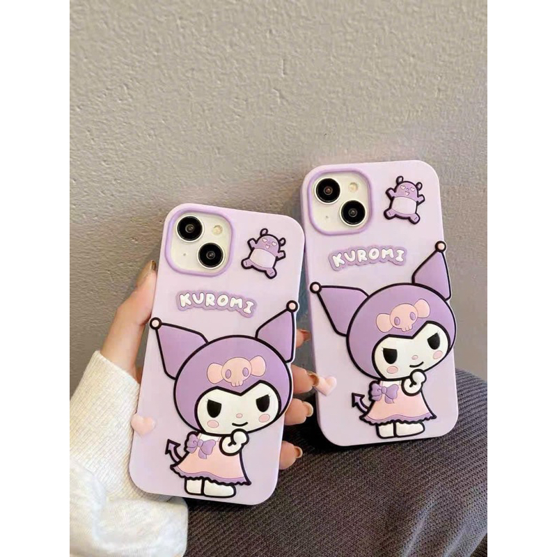 Ốp su kuromi iPhone 6G/ 7G/8G / 6plus / 7plus / 8plus / X / Xsmax / 11 / 11promax/12/12promax/13/13promax/14pro/14promax