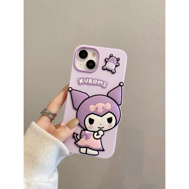 Ốp su kuromi iPhone 6G/ 7G/8G / 6plus / 7plus / 8plus / X / Xsmax / 11 / 11promax/12/12promax/13/13promax/14pro/14promax