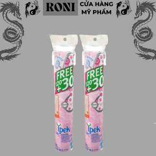 Bông tẩy trang Ipek 150 miếng mềm mịn cho da