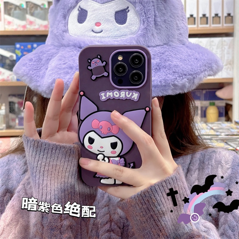 Ốp su kuromi iPhone 6G/ 7G/8G / 6plus / 7plus / 8plus / X / Xsmax / 11 / 11promax/12/12promax/13/13promax/14pro/14promax