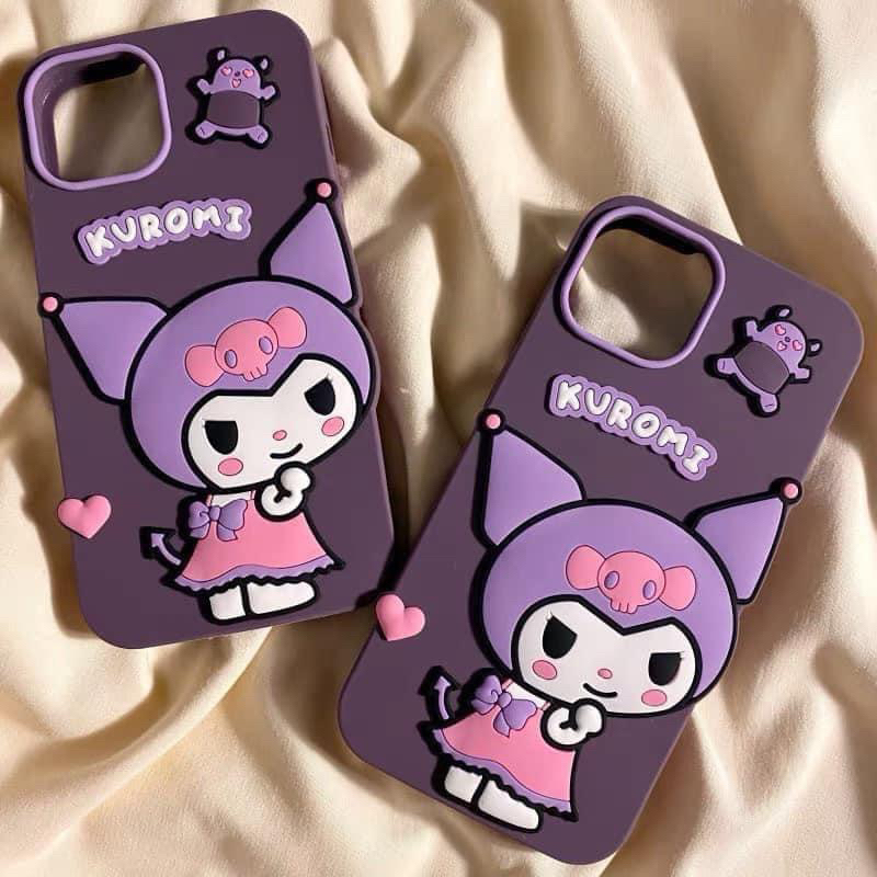 Ốp su kuromi iPhone 6G/ 7G/8G / 6plus / 7plus / 8plus / X / Xsmax / 11 / 11promax/12/12promax/13/13promax/14pro/14promax