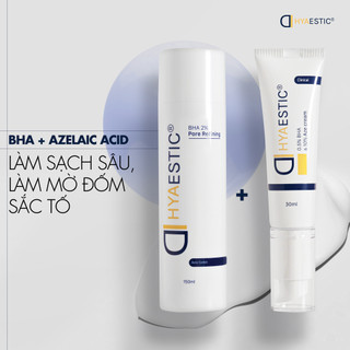 (Date T8/2025) Toner Hyaestic BHA 2% Pore Refining Dành Cho Da Dầu Mụn 150ml