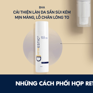(Date T8/2025) Toner Hyaestic BHA 2% Pore Refining Dành Cho Da Dầu Mụn 150ml