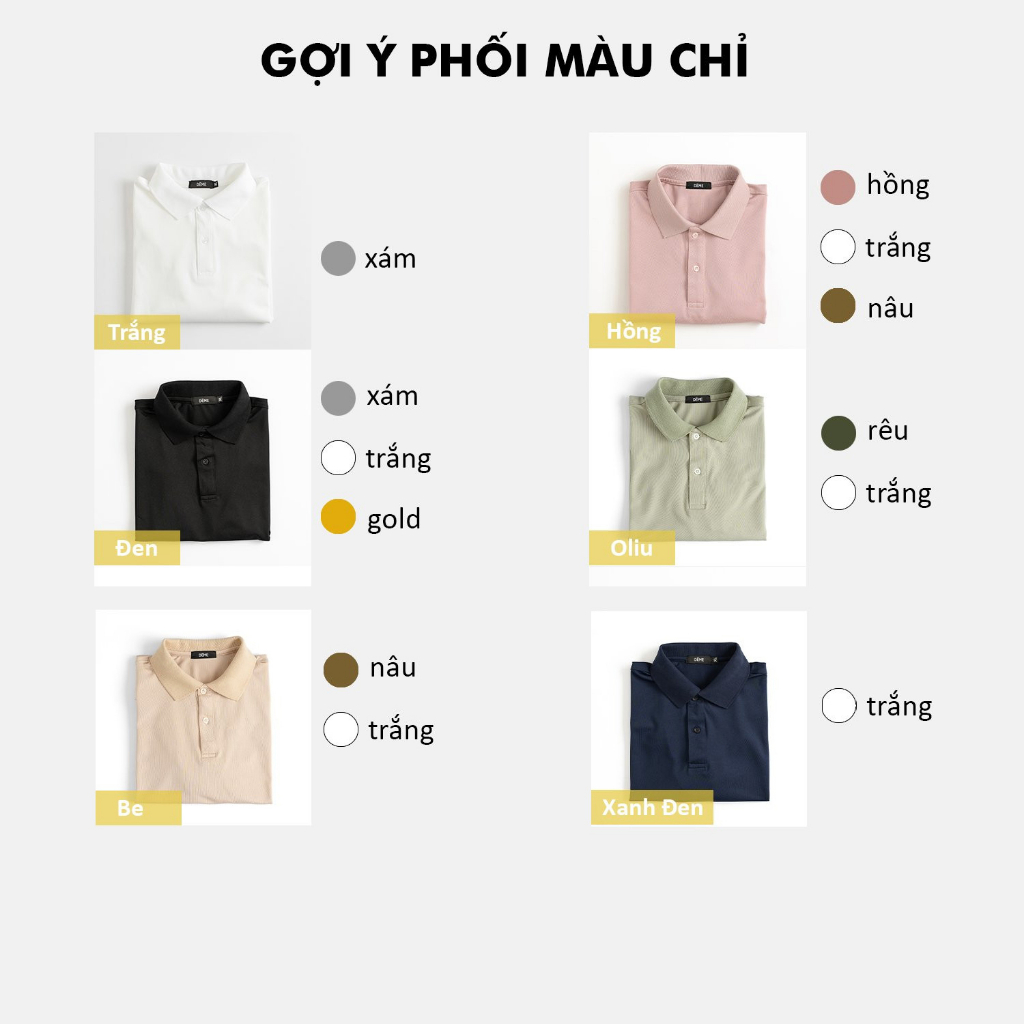 Áo Polo Nam Nữ, Áo Polo Thêu Tên Theo Yêu Cầu