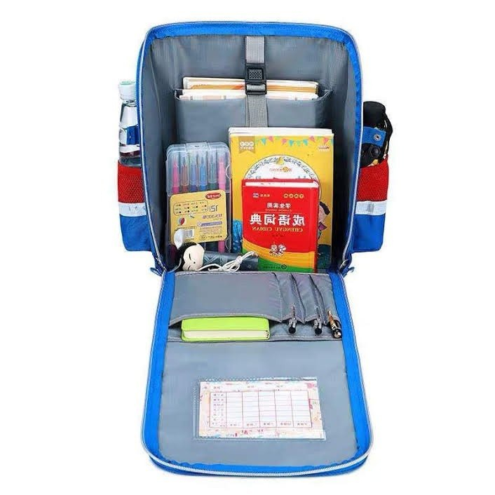 Balo chống gù hàng cao cấp cho bé lớp 1-5 siêu nhẹ, chống nước
