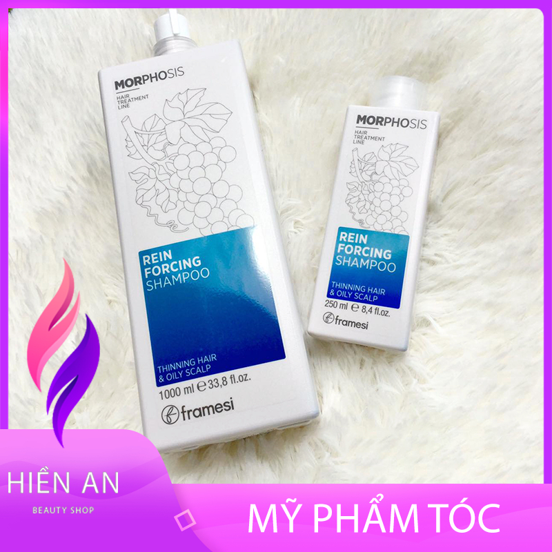 Dầu gội ngăn rụng tóc nam kích thích mọc tóc nhanh chăm sóc da đầu chống gầu giảm gàu ngứa Framesi Reinforcing Shampoo