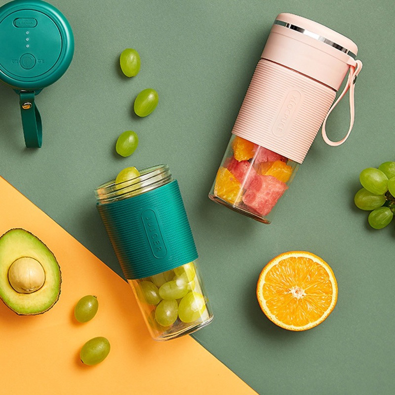 May xay sinh tố cầm tay,máy xay mini Juicer 6 lưỡi xay được đá hàng chính hãng.