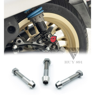 Ốc phuộc sau inox 304 dành cho xe vespa sprint, primavera, lx, s, gts