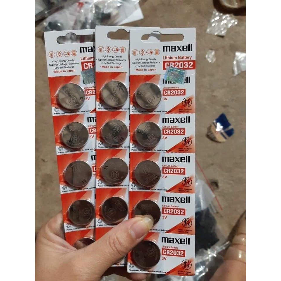Pin CR2032 Maxell 3V vỉ 5 viên chất lượng cao - Hàng chính hãng