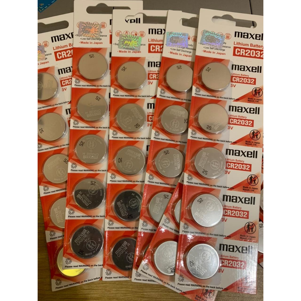 Pin CR2032 Maxell 3V vỉ 5 viên chất lượng cao - Hàng chính hãng